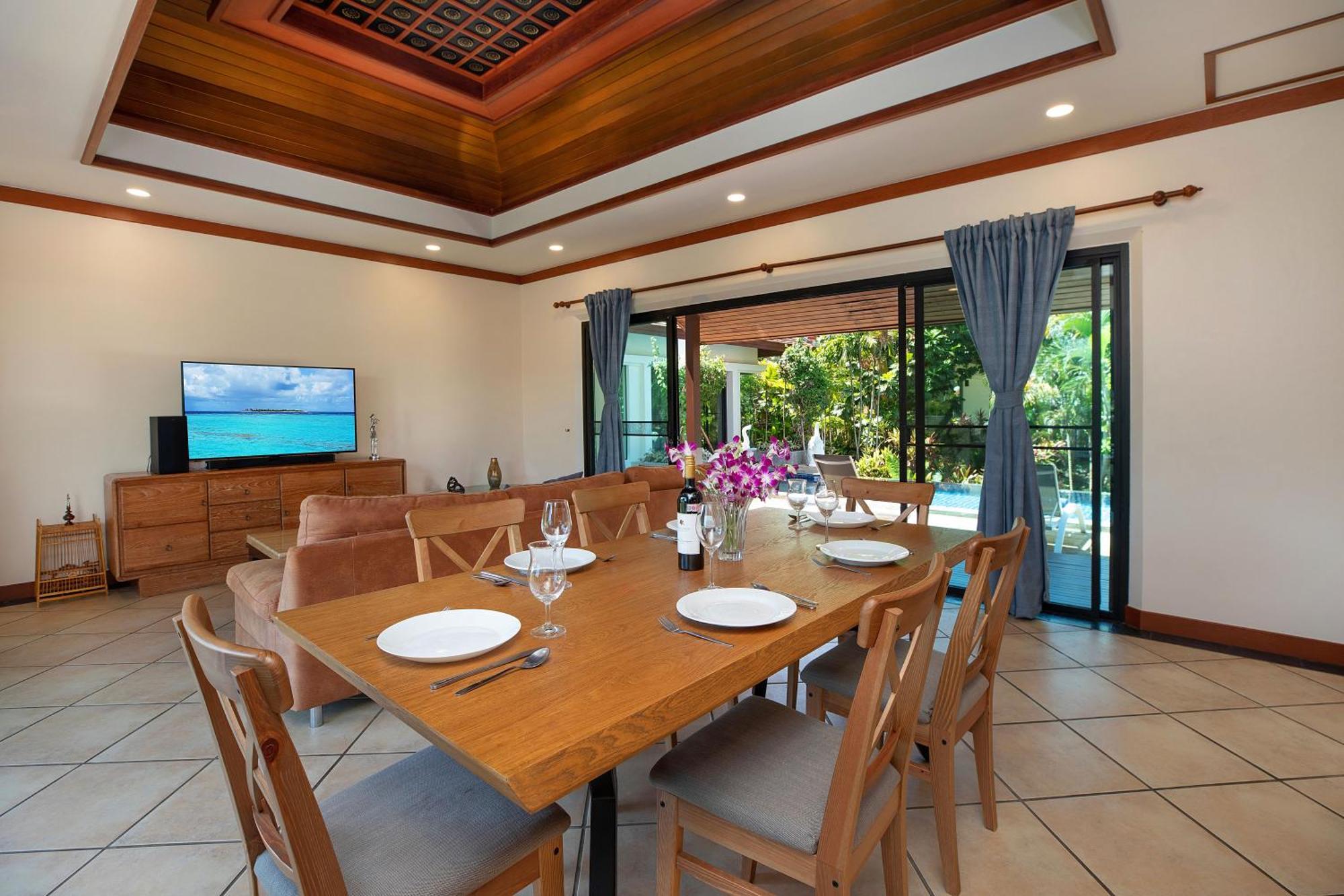 Tropical Living At 3br Pool Bianca, Baan Bua Luxury Estate, Nai Harn 別墅 Rawai