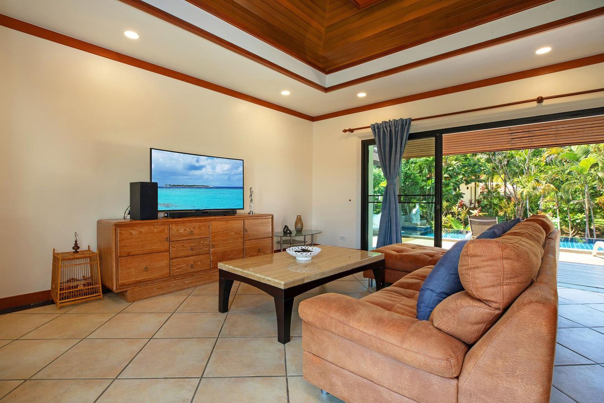 別墅 Tropical Living At 3br Pool Bianca, Baan Bua Luxury Estate, Nai Harn